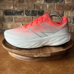 New Balance FF X 1080 V14 Max Cushioned Orange Running Shoes Sneakers Men's 8